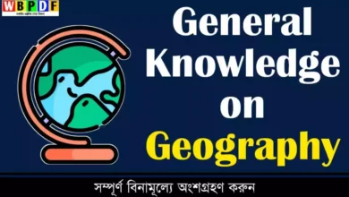 General Knowledge on Geography